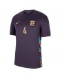England Declan Rice #4 Replika Borta Kläder EM 2024 Kortärmad